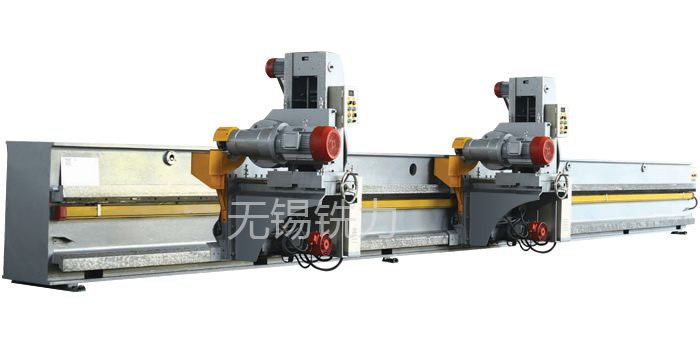 XB non pressure beam double power head edge milling machine